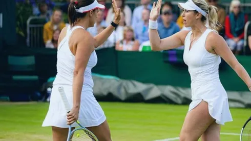 Un duro compromiso tendrá por delante Alexa Guarachi en el dobles de Wimbledon