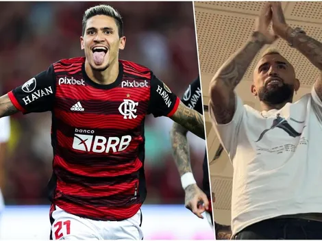 Goleada de Flamengo y Vidal a cuartos de final