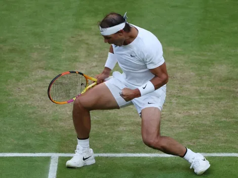 Nadal gana en Wimbledon y puede chocar con Garin en semis