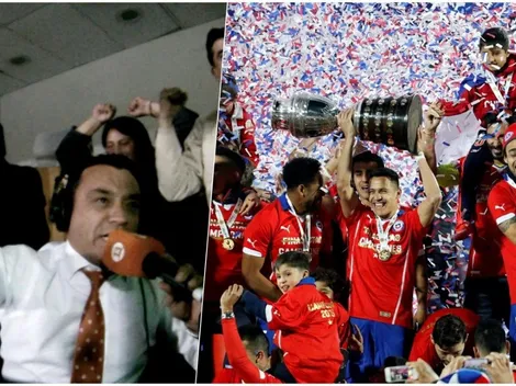 "Yo vibro con el fútbol": Palma recuerda el relato de la Copa América 2015