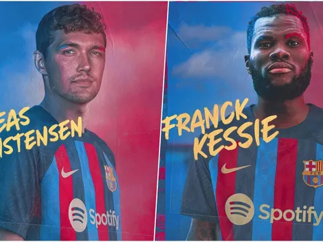 Barcelona hace oficial a Franck Kessié y Andreas Christensen