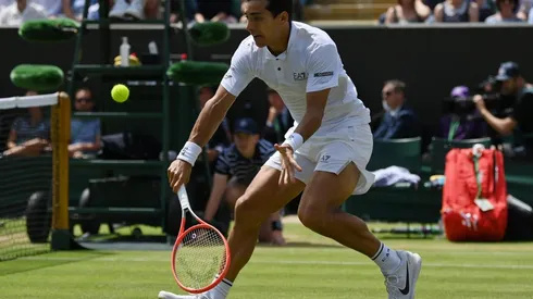 Garin luchó hasta el final y está en cuartos de WImbledon.