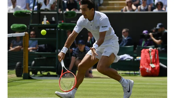 Garin luchó hasta el final y está en cuartos de WImbledon.