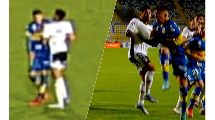 Esteban Pavez vio la roja por un pechazo y el VAR acusó una polémica mano para el empate de Colo Colo