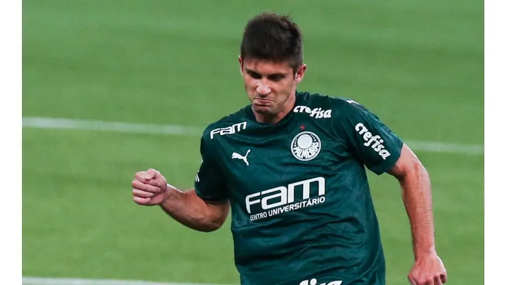 Benjamín Kuscevic no viene gozando de minutos en Palmeiras.