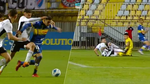 Jeyson Rojas fue expulsado y Matías Zaldivia obligó a la intervención del VAR