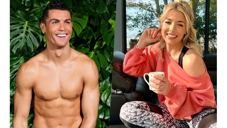 El joven Cristiano Ronaldo sacó el barrio para invitarse a la casa de una de las actrices más famosas de Inglaterra
