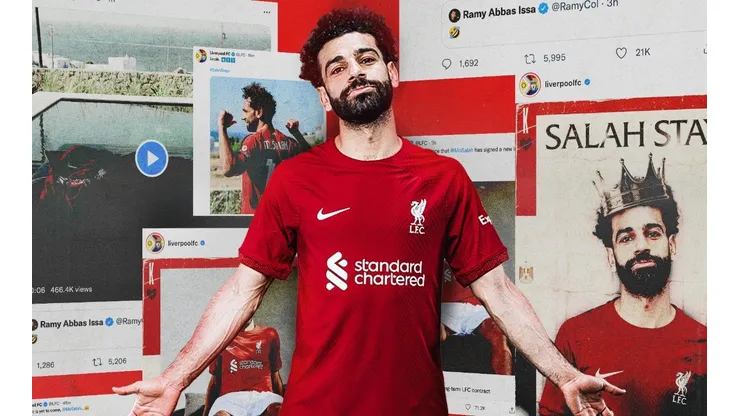 Mohamed Salah renovó con Liverpool y se queda hasta 2025.