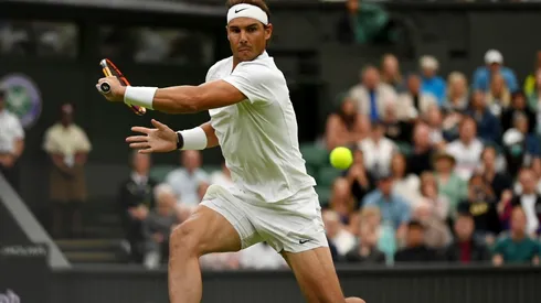 Rafael Nadal viene de dejar en el camino a Ricardas Berankis en Wimbledon.