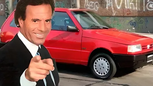 Julio Iglesias en uno de los legendarios memes.