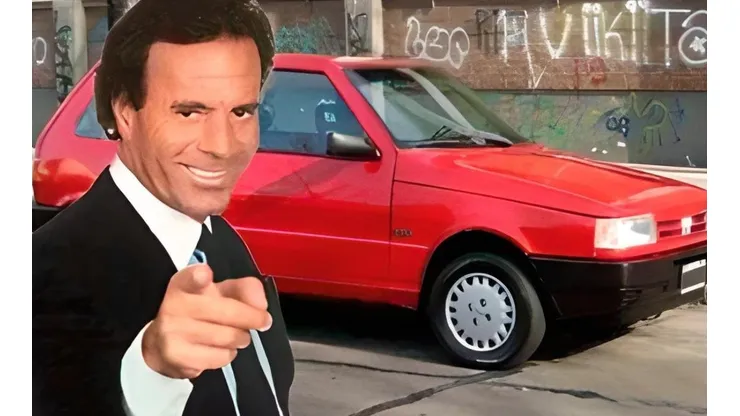 Julio Iglesias en uno de los legendarios memes.