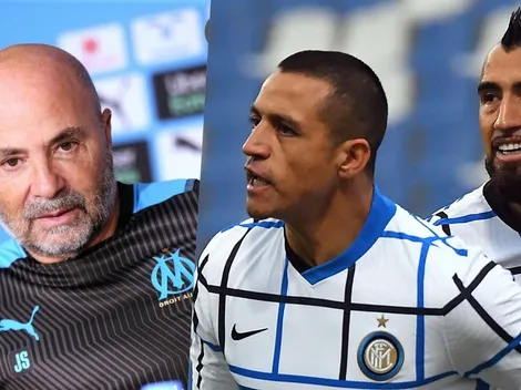 Sampaoli se va molesto de Marsella: no le trajeron a Vidal y Alexis