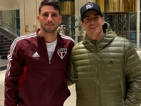La cercana amistad del Nacho Herrera con el "9" de Sao Paulo es por un ex Cobreloa