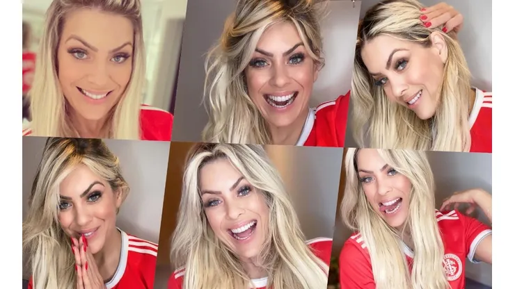 Renata Fan puso su mejor cara después de la sólida victoria de Colo Colo sobre Internacional de Porto Alegre por Copa Sudamericana
