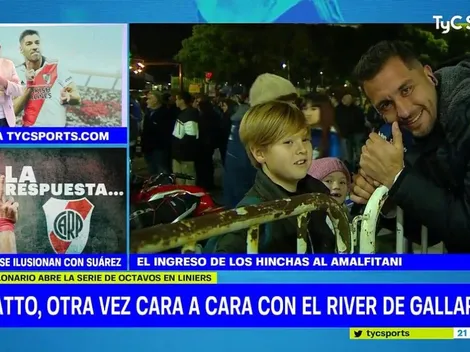 Pequeño hincha de River sorprende a periodistas con un gran secreto