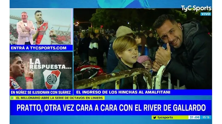 El niño dejó sorprendido al periodista con su revelación.