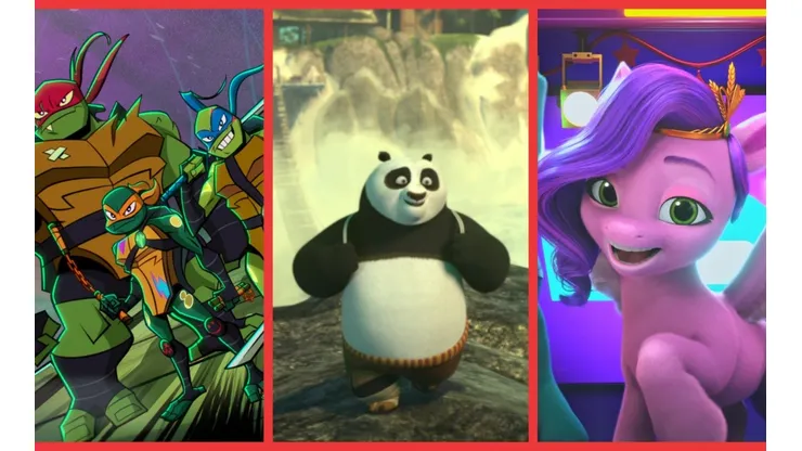 El ascenso de las Tortugas Ninja: La Película, Kung Fu Panda: El guerrero dragón y My Little Pony: Deja tu marca, son algunos de los estrenos de Netflix para julio.
