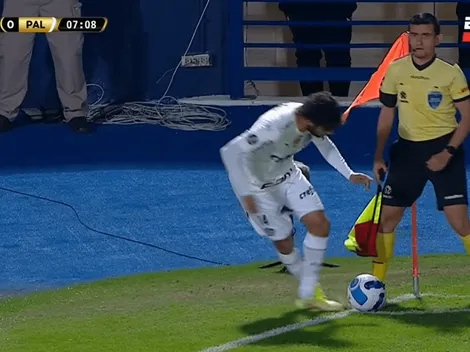 Blooper del año en la Libertadores: falta del guardalíneas