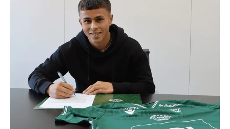 Benjamín Iglesias llevaba un par de semanas en las prácticas de Santiago Wanderers, pero recién fue oficializado el 29 de junio.