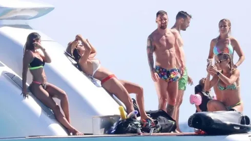 Messi disfruta la vida en Islas Baleares