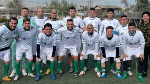 Arturo Vidal ha publicado en sus redes sociales las fotografías de la actividad.