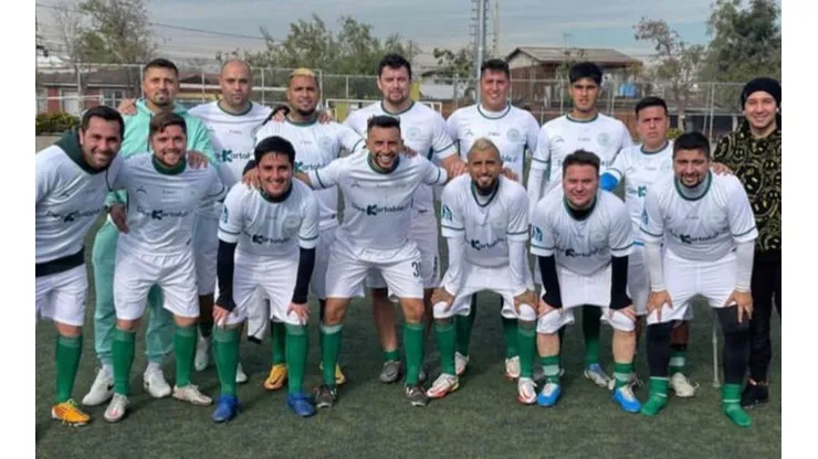 Arturo Vidal ha publicado en sus redes sociales las fotografías de la actividad.