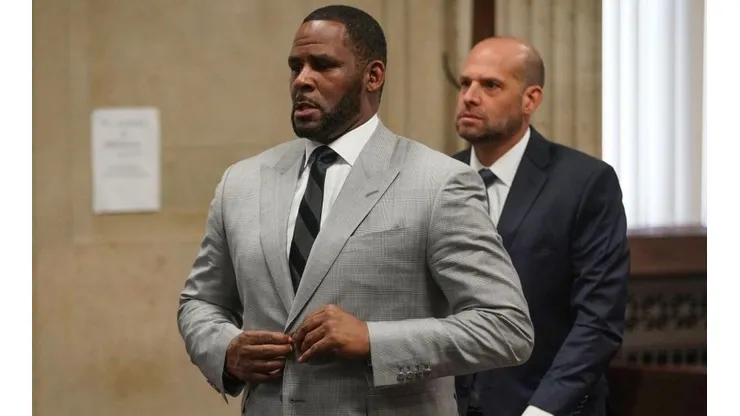 R. Kelly en la corte estadounidense.