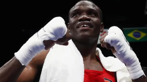 Okwiri es el actual campeón africano de peso medio