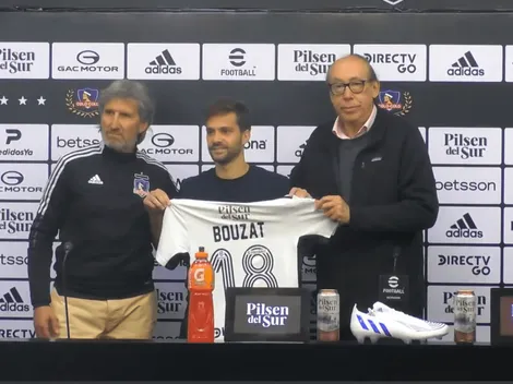 Bouzat es presentado: "Sabía que Colo Colo es el más grande de Chile"