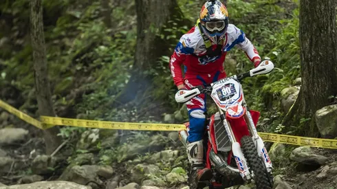 Benjamín Herrera la tuvo difícil en la novena jornada del Grand National Cross Country