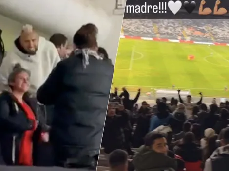 La noche de reencuentro de Vidal y Colo Colo en el Monumental