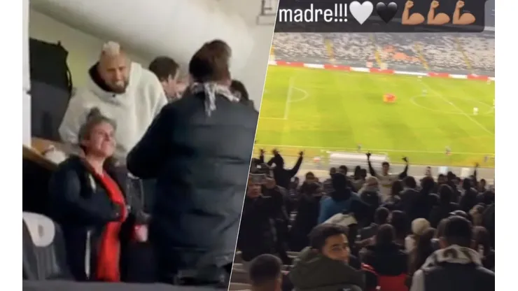 Arturo Vidal fue un hincha más de Colo Colo y aumenta la ilusión de un regreso al Monumental