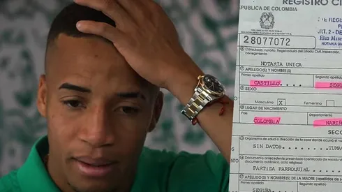 Byron Castillo no mencionó a su "hermano" Bayron, hijo de sus dos padres e inscrito en el Registro Civil de Colombia