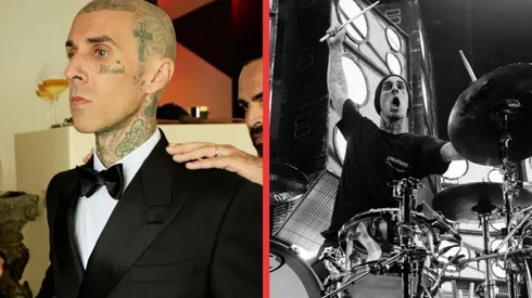 Travis Barker es conocido por ser el baterista de Blink-182.