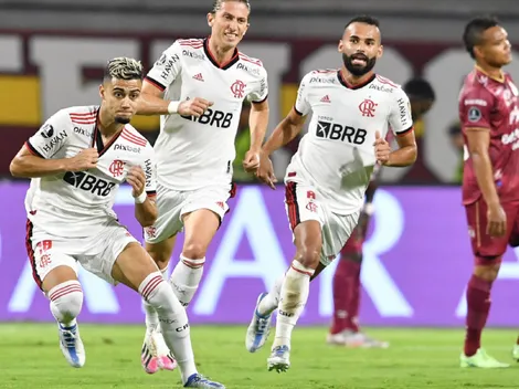 Flamengo venció al Tolima de Ureña con un mega golazo
