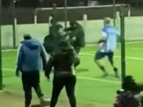 Terrible: árbitro sufre brutal agresión en Monte Patria