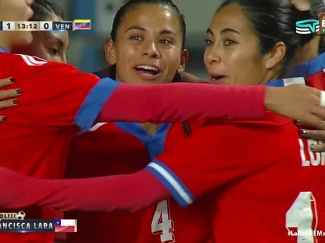 ¡Te pasaste! Pancha Lara anota un golazo olímpico vs Venezuela