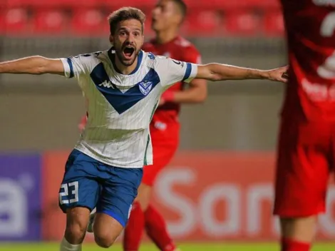 ¡Cábala! El único gol internacional de Bouzat fue en Chile