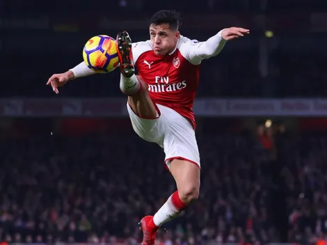 Alexis Sánchez comienza coqueteo con el Arsenal