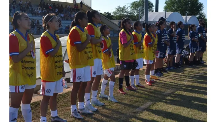 Alex Castro saca cuentas alegres de la Sub 17 en Gradisca
