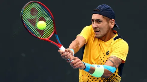 Alejandro Tabilo tuvo un exitoso y esforzado debut en el cuadro principal de Wimbledon.