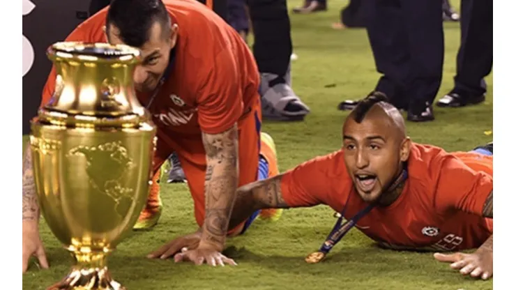 Vidal recordó la Copa América que ganó con Chile
