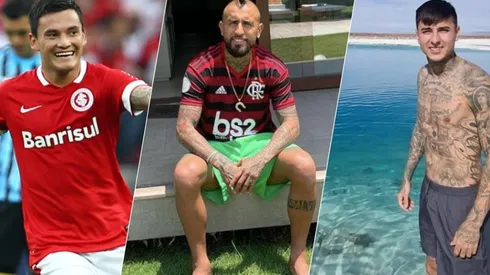 Charles, Vidal y Pulgar suenan en el fútbol brasileño
