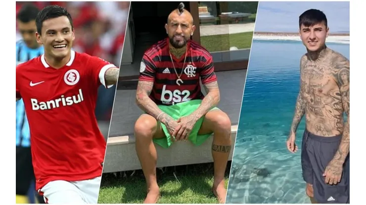 Charles, Vidal y Pulgar suenan en el fútbol brasileño