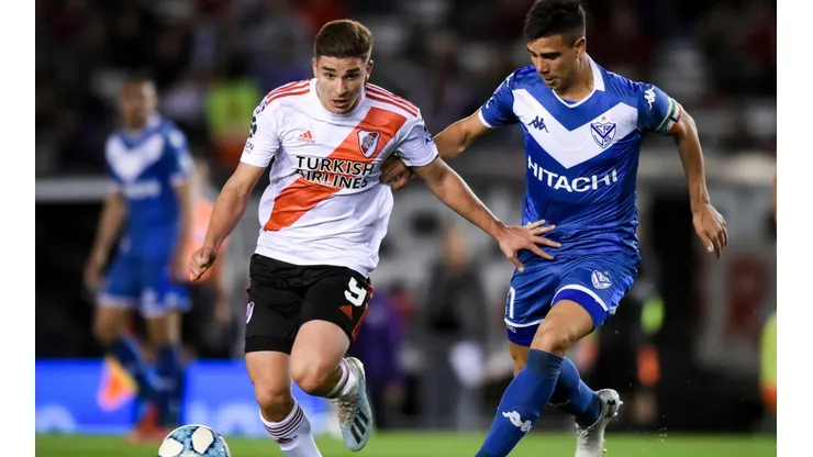 Julián Álvarez está viviendo sus últimos partidos con la camiseta de River ante de unirse al Manchester City.