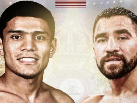 ¿A que hora pelean y dónde ver a Murodjon Akhmadaliev vs Ronny Ríos?