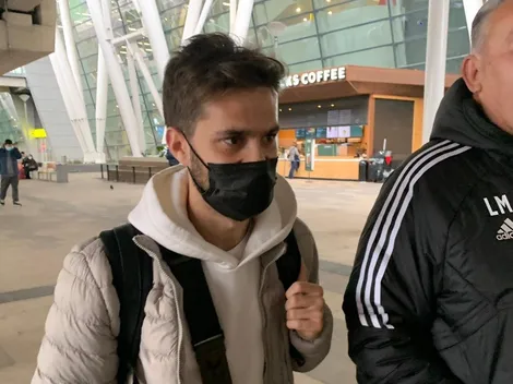 Bouzat aterriza en Chile para reforzar a Colo Colo: "Vengo con ritmo"