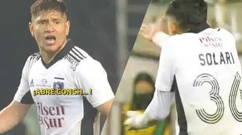 Leonardo Gil reprochó abiertamente a su compañero Pablo Solari en la amplia victoria de Colo Colo por Copa Chile
