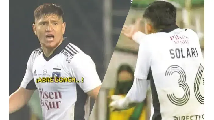 Leonardo Gil reprochó abiertamente a su compañero Pablo Solari en la amplia victoria de Colo Colo por Copa Chile