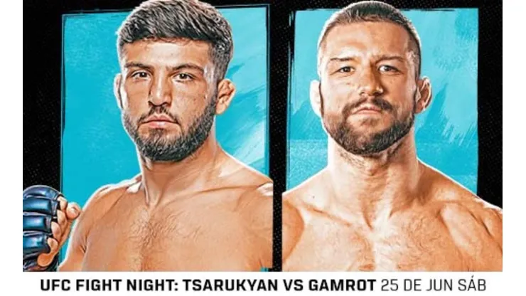 Arman Tsarukyan y Mateusz Gamrot animarán el evento central de UFC Vegas 57.